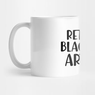 Retired blackout Artist Mug